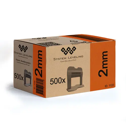 Spone 2 mm – BOX 500 komada