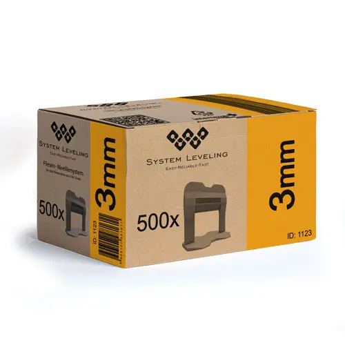 Spone 3  mm – BOX 500 komada