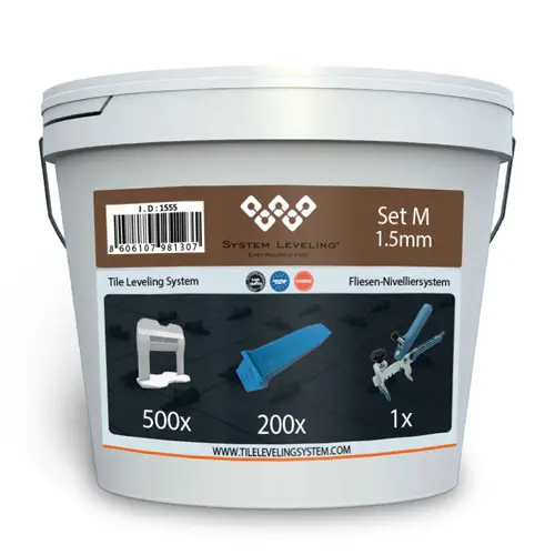Set M - 1,5 mm System Leveling