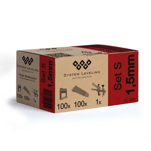 Set S - 1,5 mm System Leveling