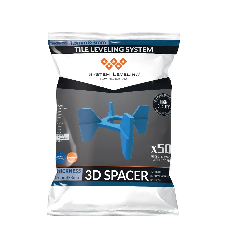 3D Krstic – (1.5 mm & 3 mm) - kesa 50 komada
