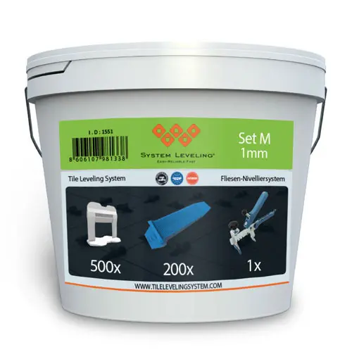Set M - 1 mm System Leveling