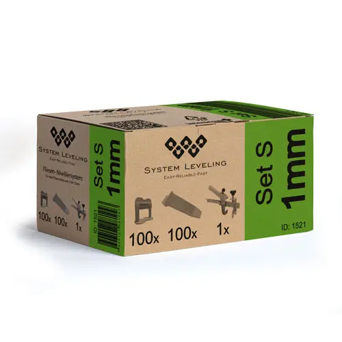 Set S - 1 mm System Leveling