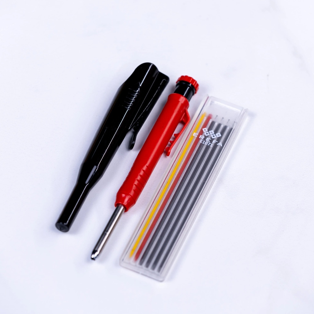 E1070 Wooden Pencil for Tilers with Durable 7-Inch Precision Design - ONLY Lead-SAMO MINICE PATRONI